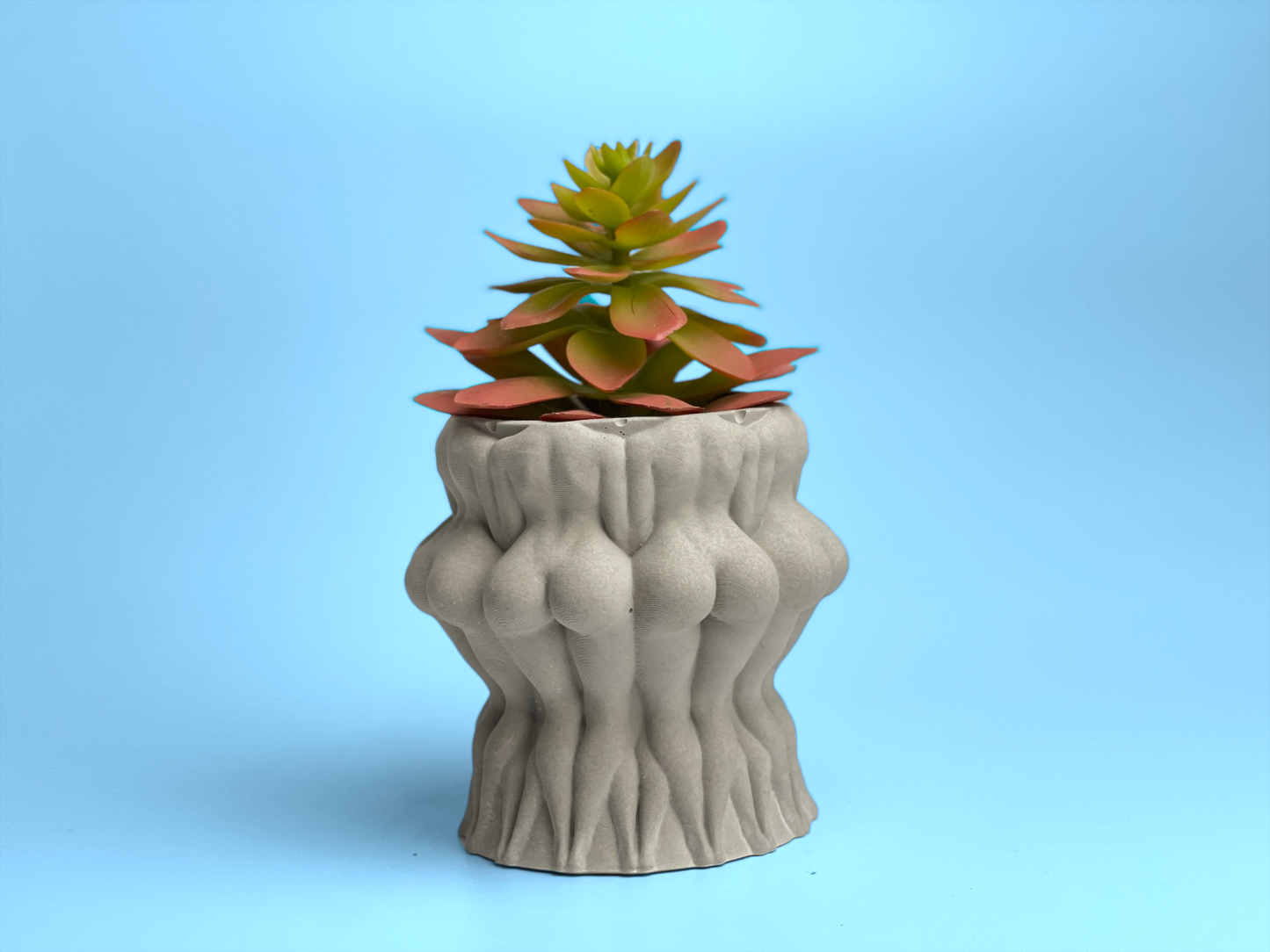 Female Body Planter, Nude Woman Small Planter, Succulent Pot