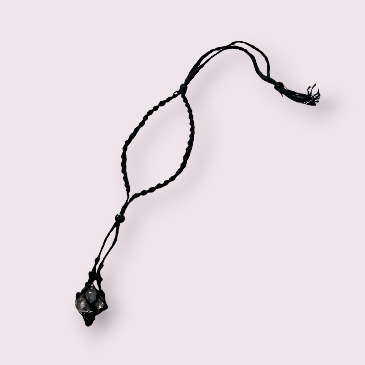 Hemp Hippie Necklace for Tumbled Stones - Empty Asst'd
