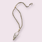 Hemp Hippie Necklace for Tumbled Stones - Empty Asst'd