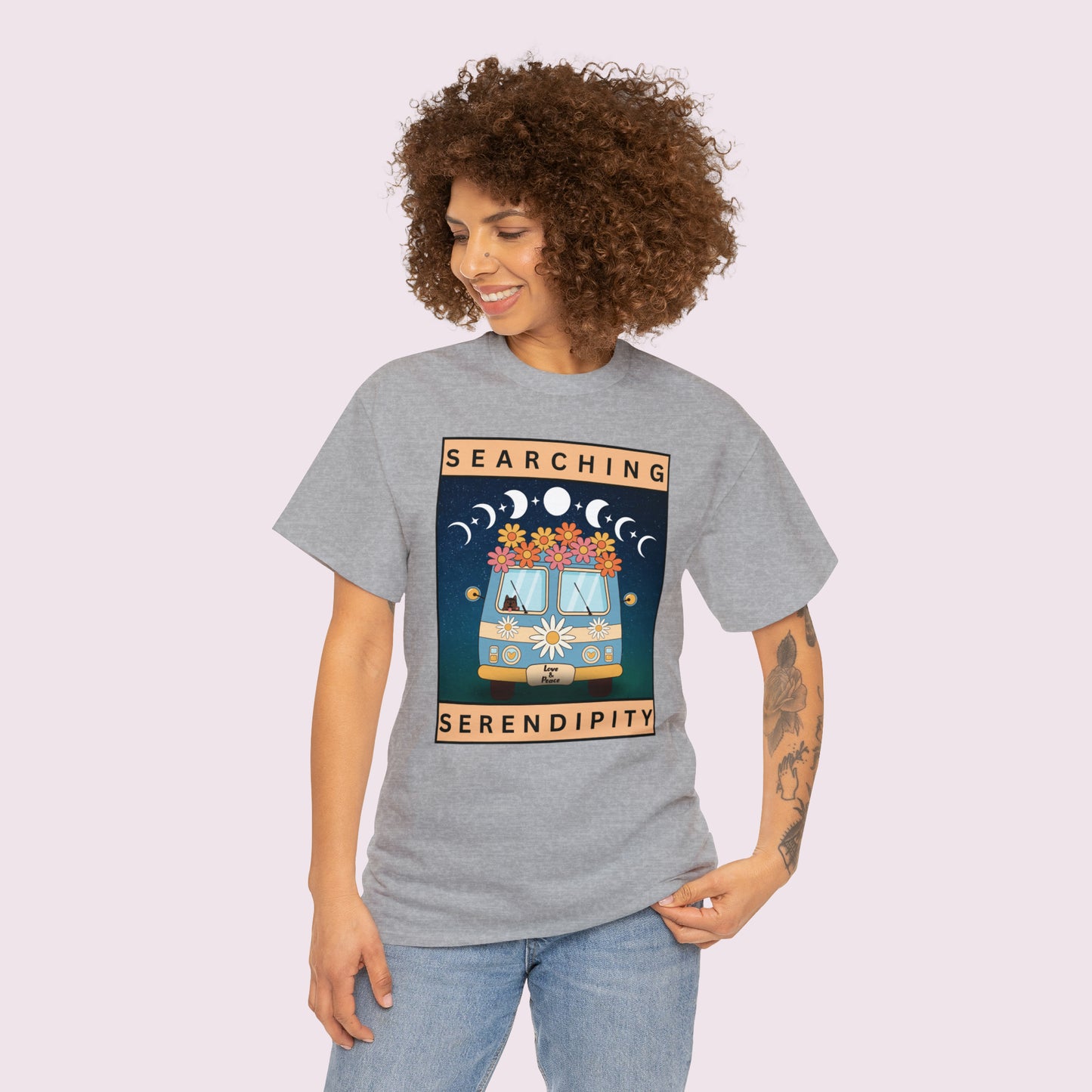 Searching Serendipity Unisex Heavy Cotton Tee