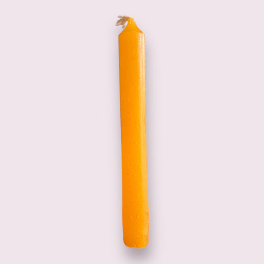 Orange Colored Spell Candles, Chime Candle 4 Inches