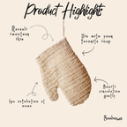 Sisal Exfoliating Shower Glove | Skincare Bestseller