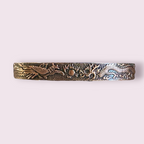 Magnetic Copper Bracelet - Phoenix & Dragon - Antique Copper