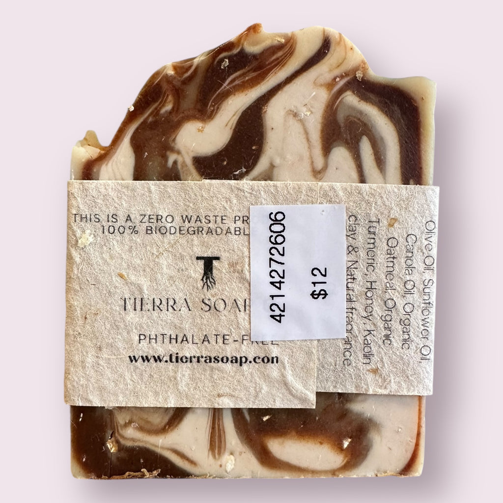 Turmeric, Goats Milk, & Honey Handmade Soap