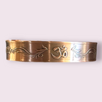 Magnetic Copper Bracelet - Om - Antique Copper (Each)