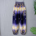 Hippie Boho Harem Pants with Side Pockets