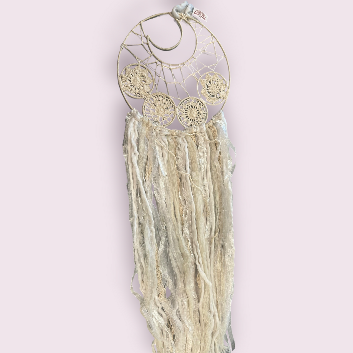 Moon Crochet Dream Catcher