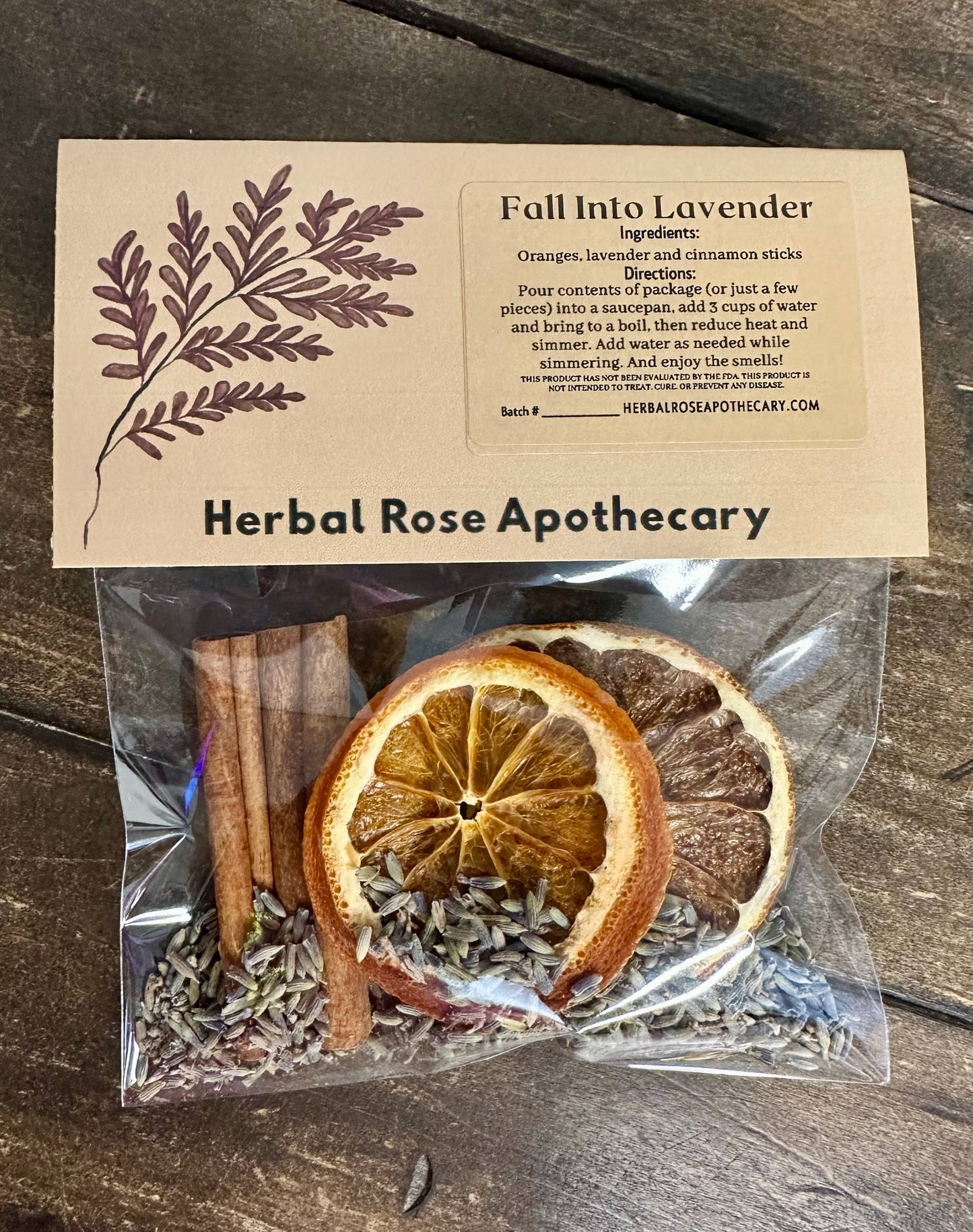 Stovetop Potpourri : Fall Into Lavender