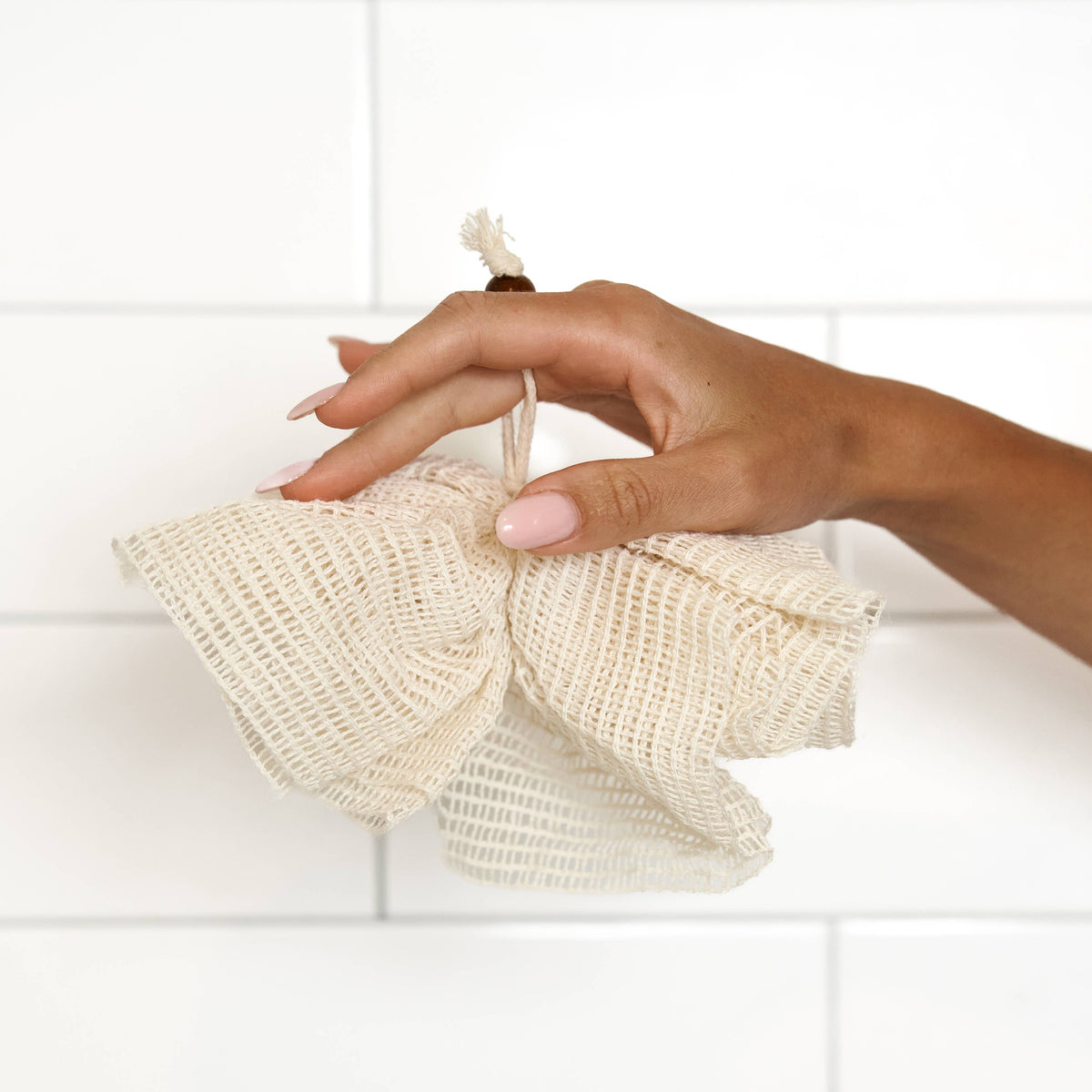 Shower Pouf | Ramie Exfoliating Sponge | Earth Day Best