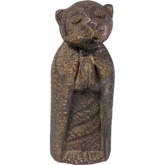 Volcanic Stone Statue - Jizo Cat