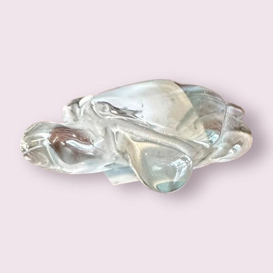 Clear Quartz Carved Turtle