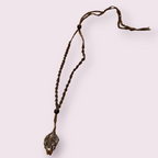 Hemp Hippie Necklace for Tumbled Stones - Empty Asst'd