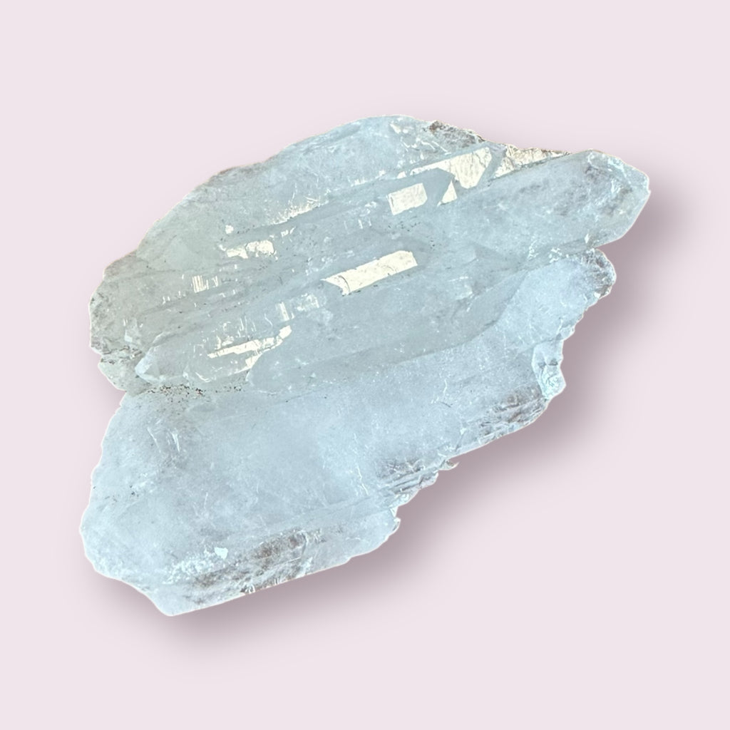 Crystal Quartz Cluster Flat