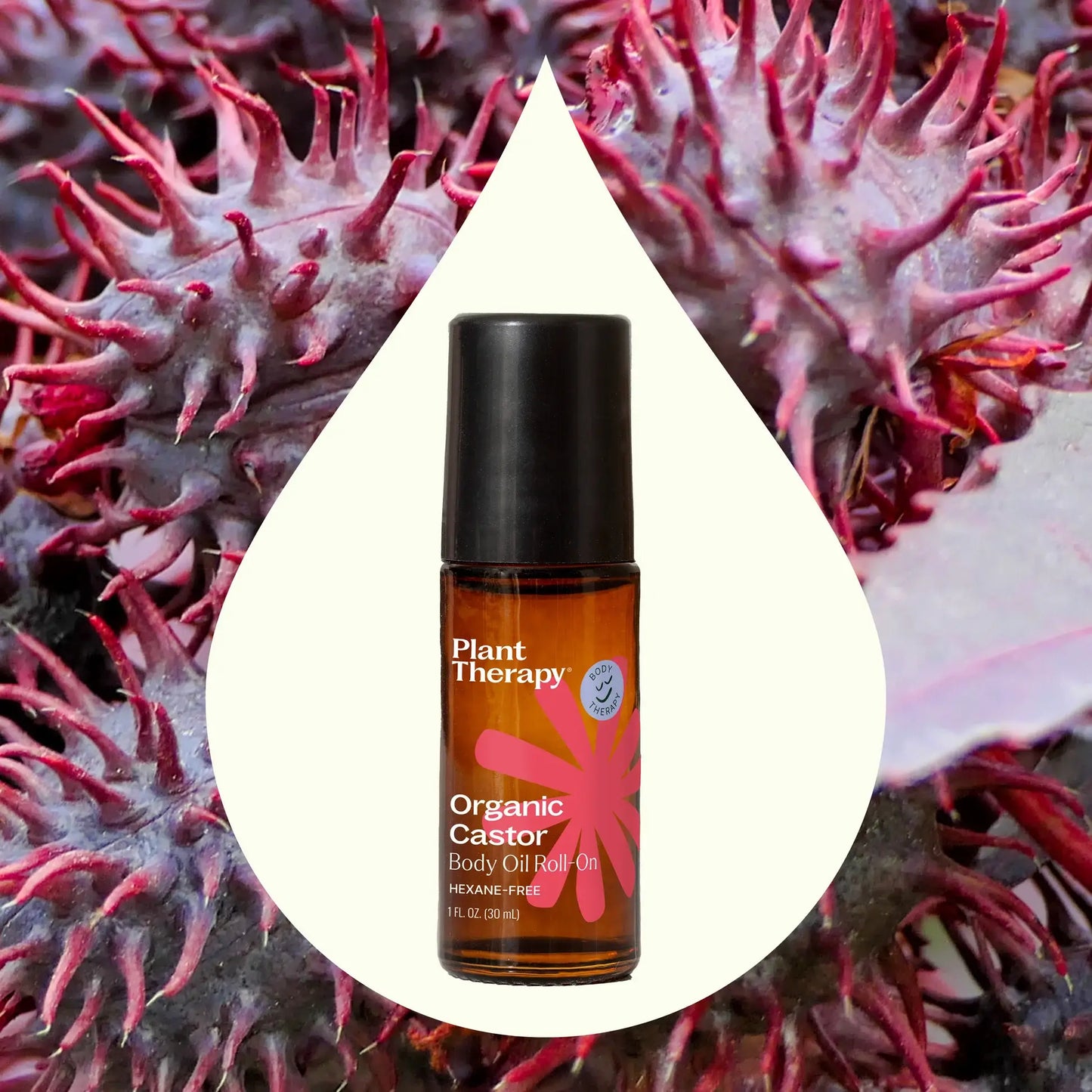 Organic Castor Oil 30mL Roll-On