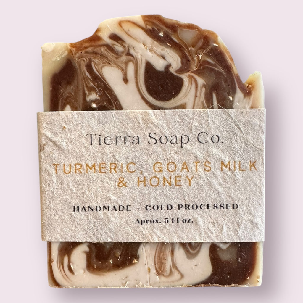 Turmeric, Goats Milk, & Honey Handmade Soap