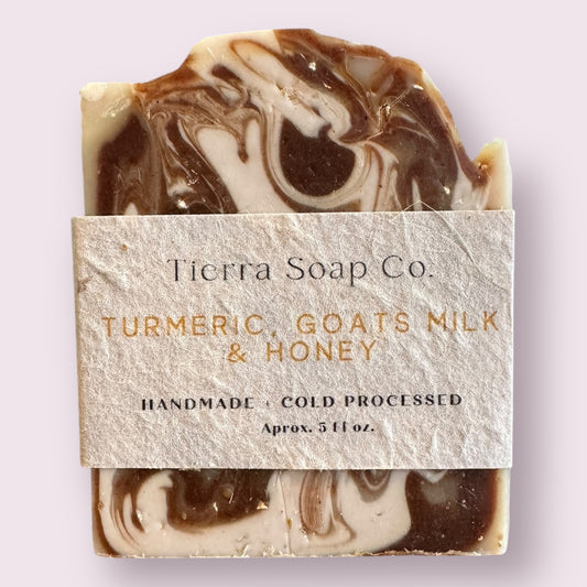 Turmeric, Goats Milk, & Honey Handmade Soap