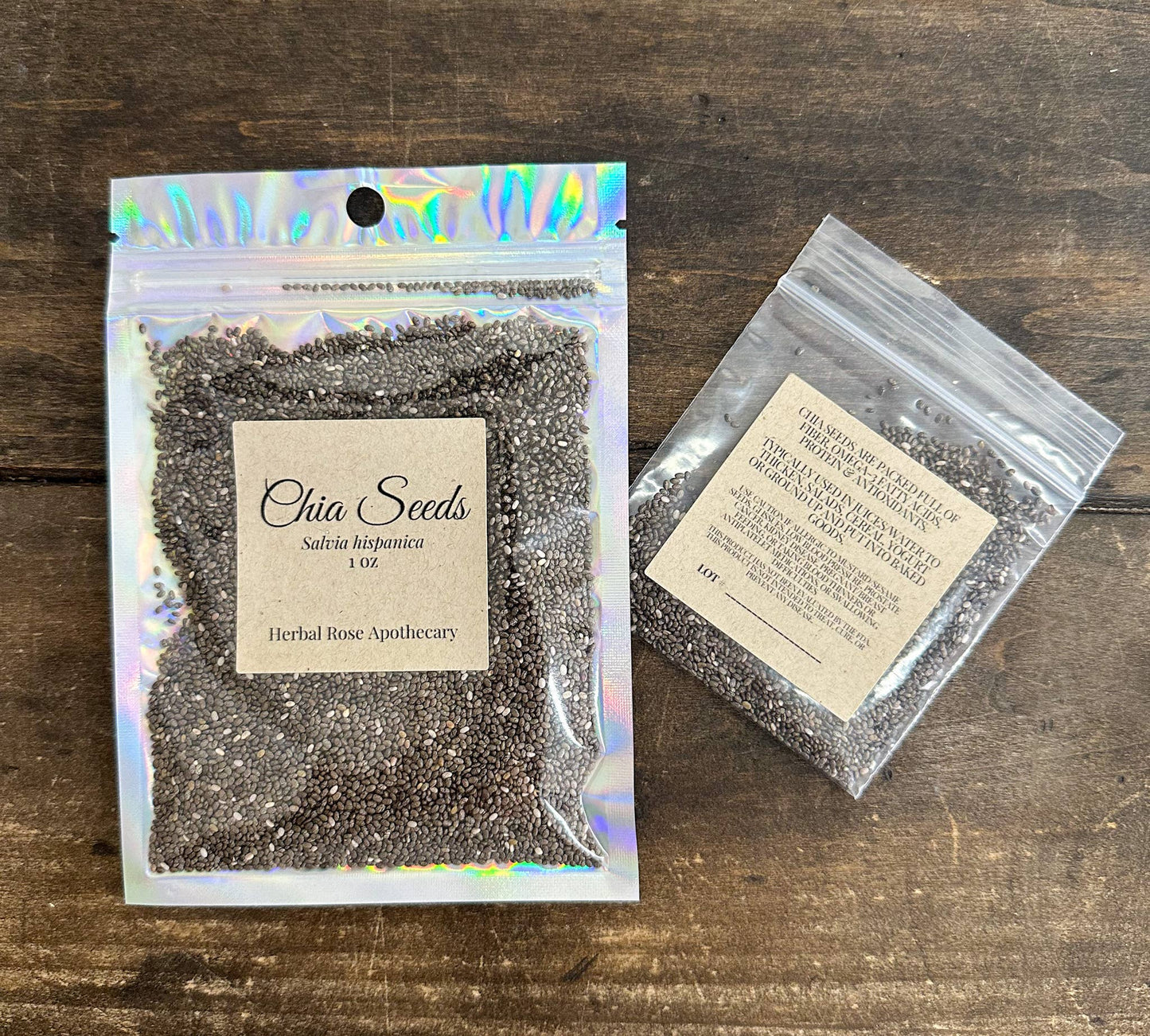 Chia Seeds: 8g