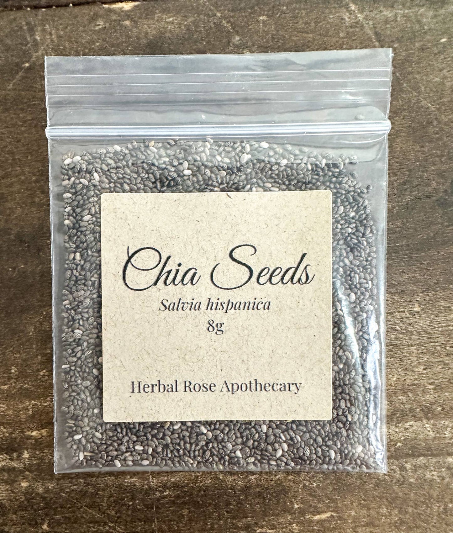 Chia Seeds: 8g