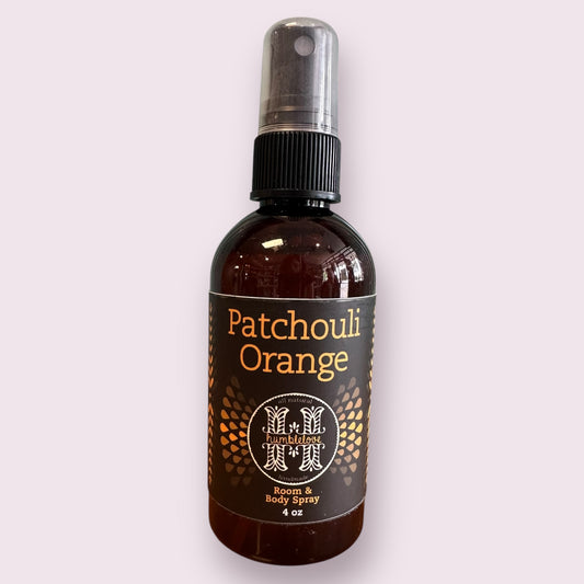 Patchouli Orange Room & Body Spray - 4 oz