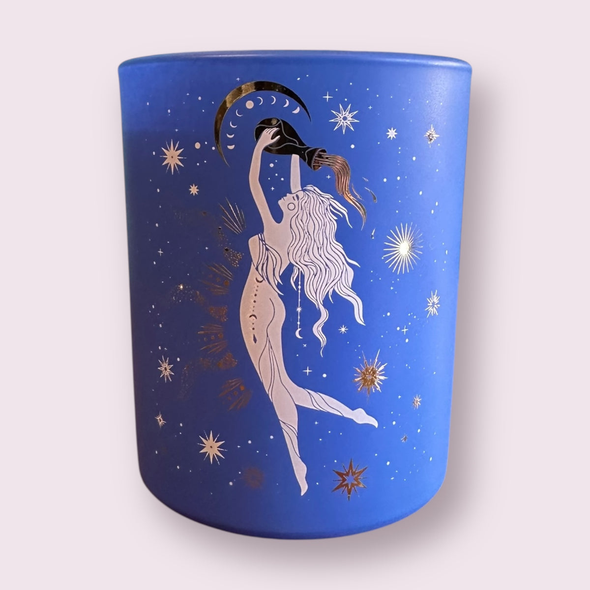Aquarius Zodiac Candle
