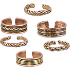 Copper Ring Adjustable Assorted Designs