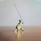 Kung Fu Turtle Incense Holder Bronze/Copper Unique Piece: Bronze