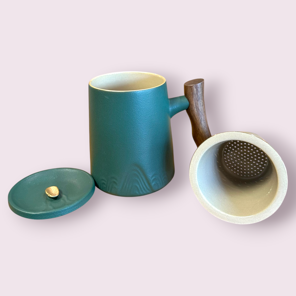 Mugs with Infuser and Lid - 12 fl.oz.