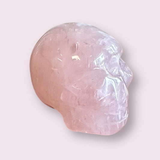 Rose Quartz Mini Skull 25-30mm