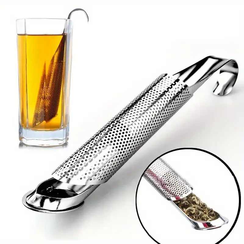 Stainless Steel Long-Handle Tea Infuser for Loose Tea