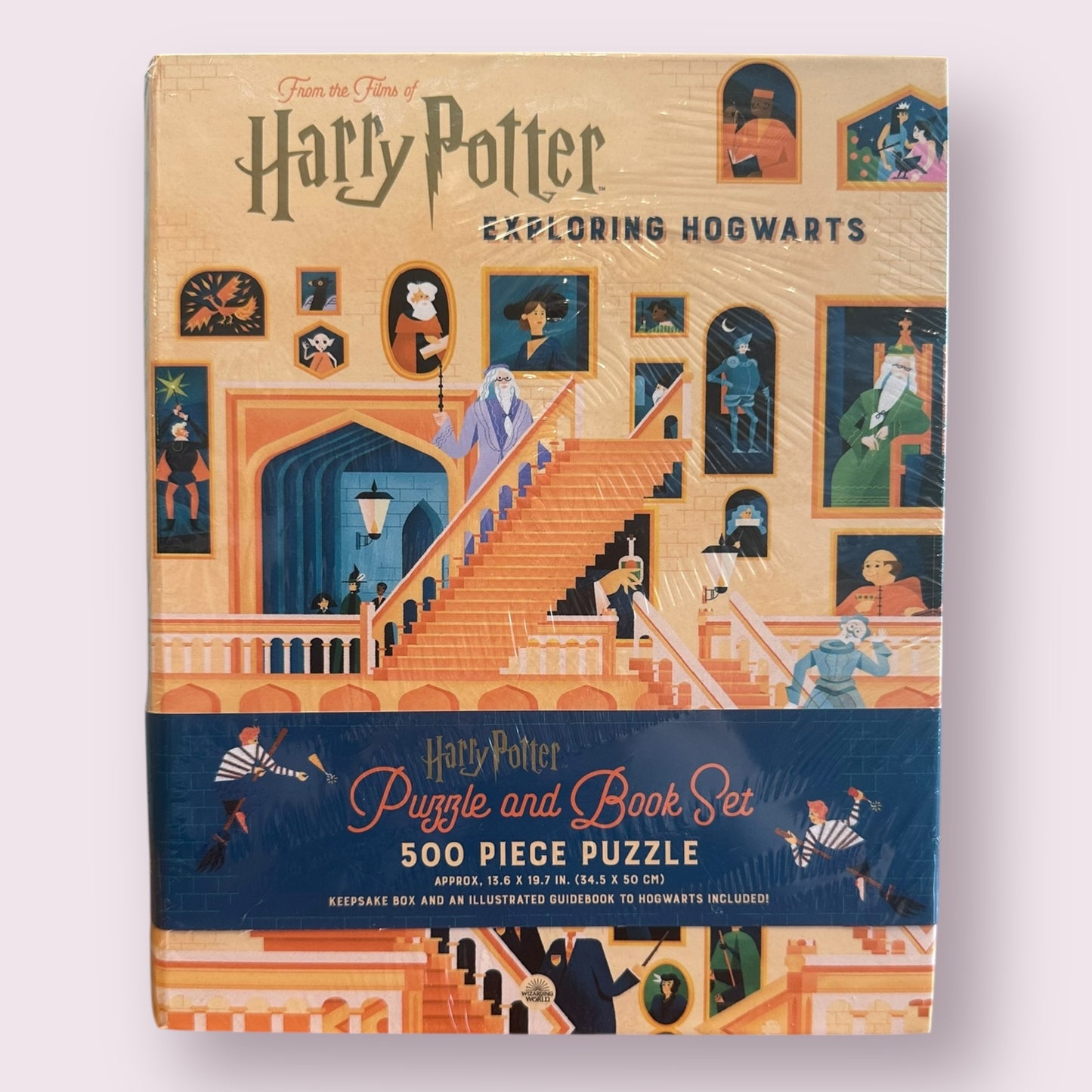Exploring Hogwarts Puzzle and Book Set