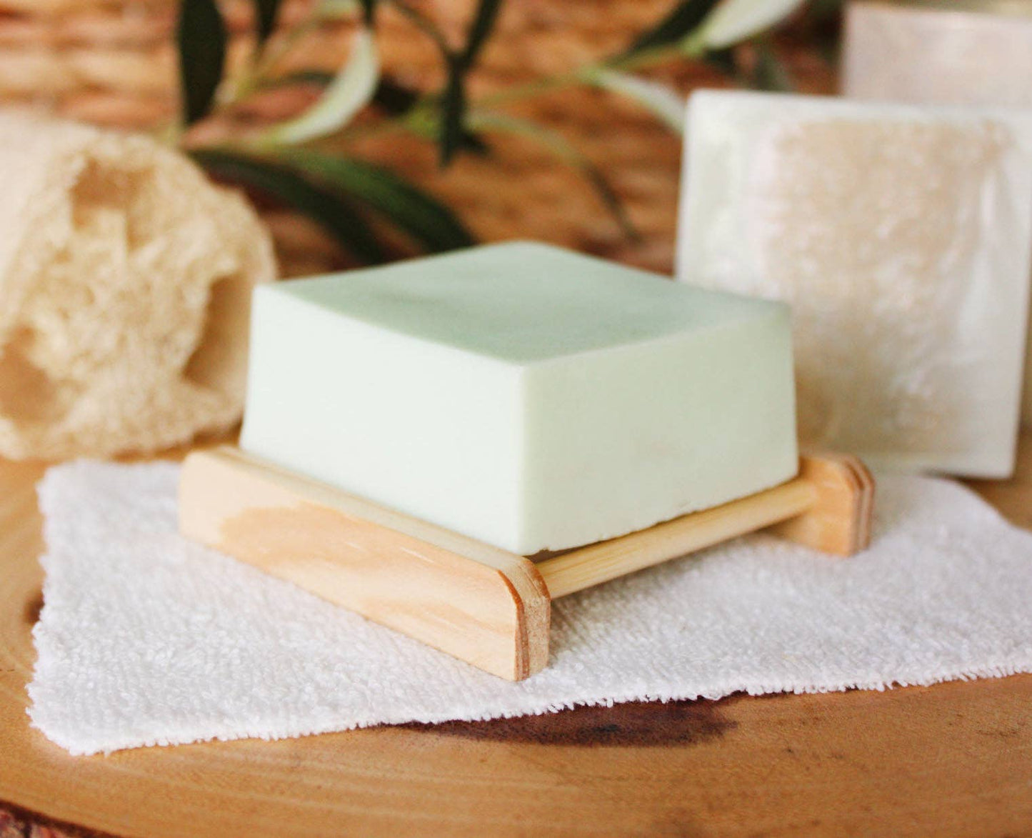 Eucalyptus Loofah Soap with Shea Butter - 5.5oz