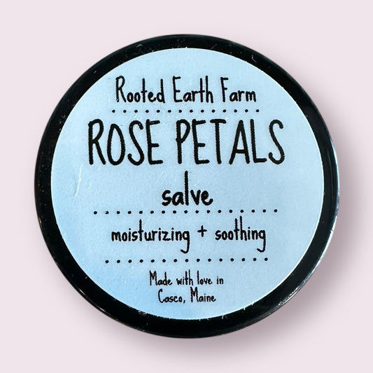 Rose Petals Salve - 1 oz