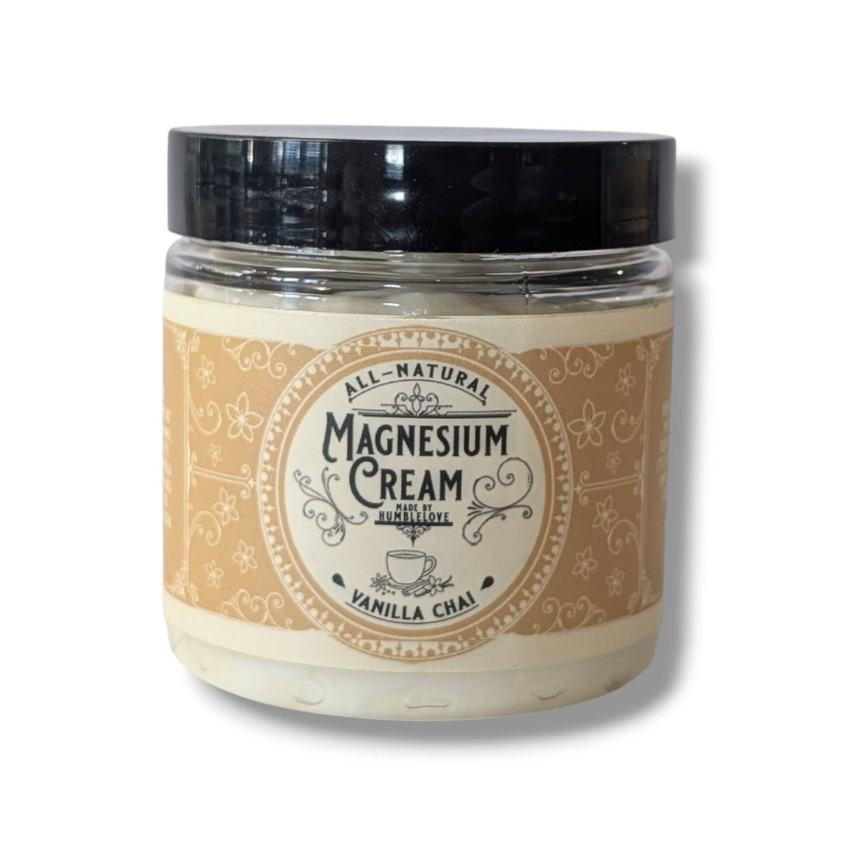 Magnesium Cream - Vanilla Chai: 4oz