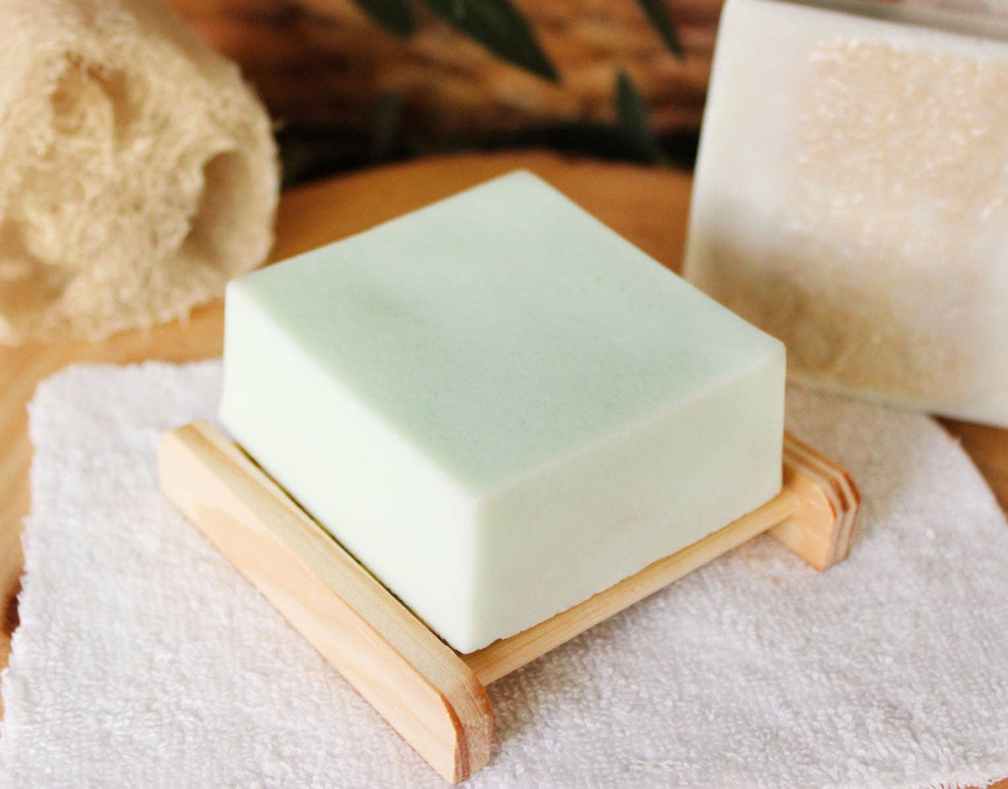 Eucalyptus Loofah Soap with Shea Butter - 5.5oz
