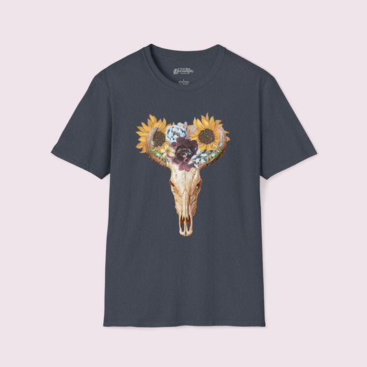 Bull in the Flower T-Shirt