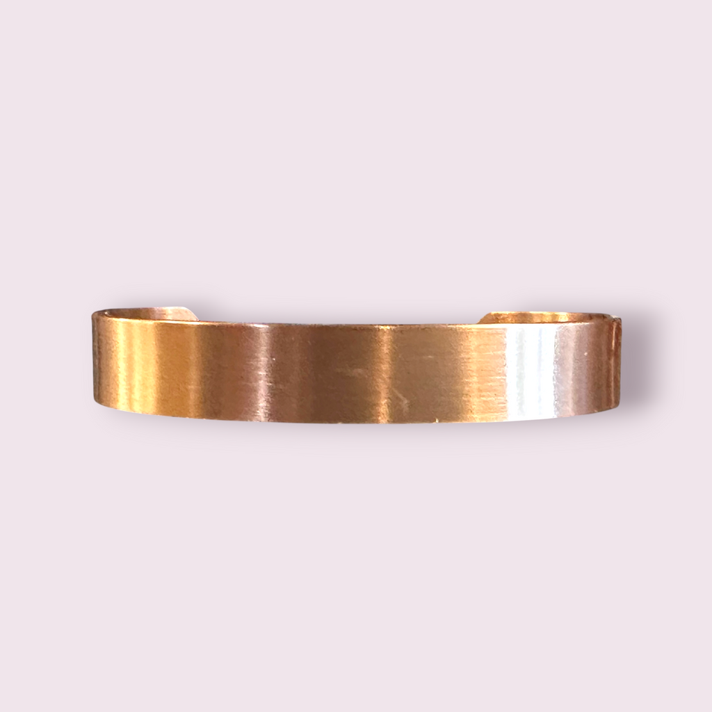 Magnetic Copper Bracelet - Plain - Antique Copper (Each)