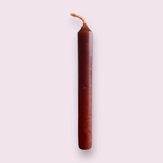 Brown Colored Spell Candles, Chime Candle 4 Inches