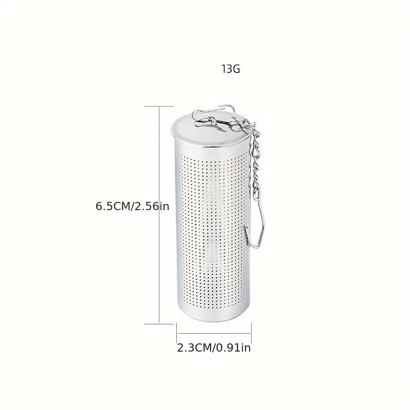 Stainless Steel Tea Infuser with Fine Mesh for Loose Leaf Tea: Large Size