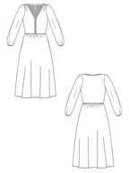 Mia Dress Honeycomb