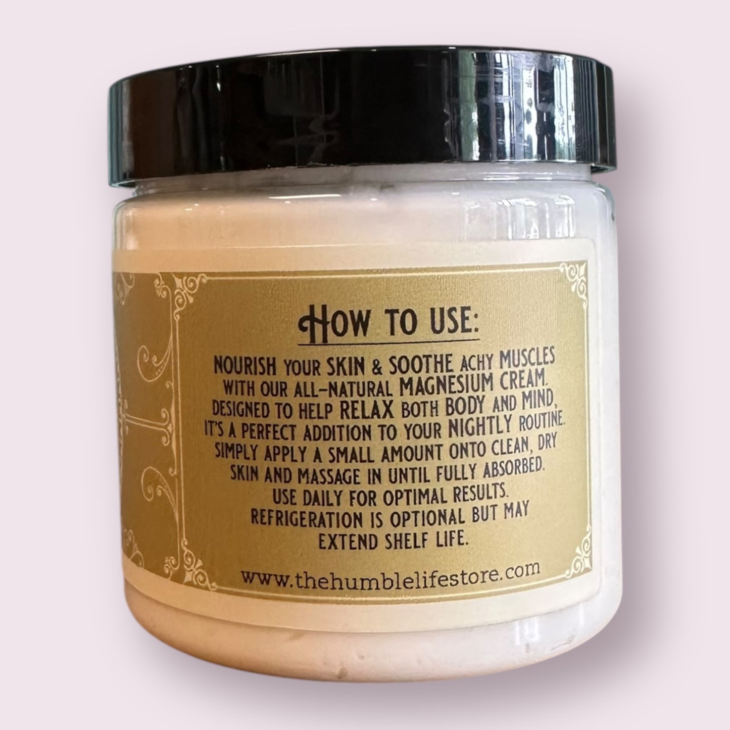 Magnesium Cream - Chamomile + Lemon 4 oz