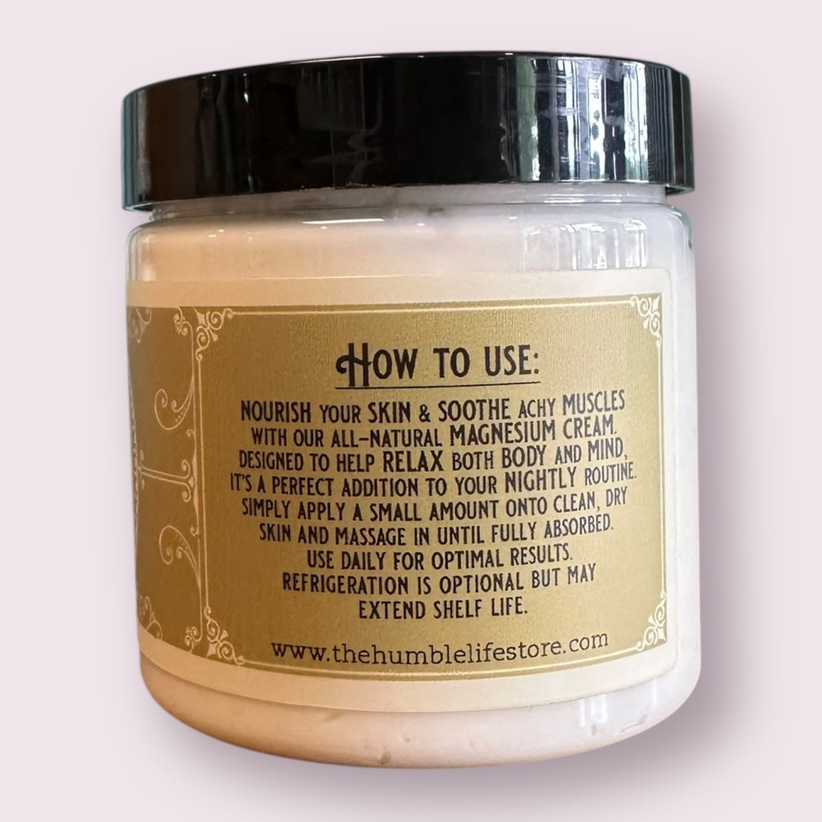 Magnesium Cream - Chamomile + Lemon 4 oz