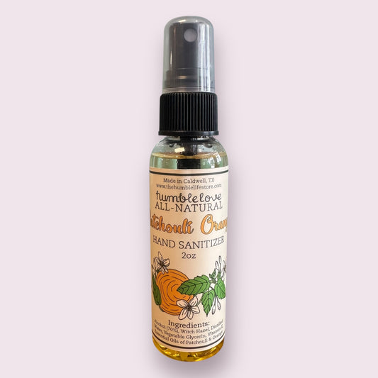 Hand Sanitizer - Patchouli Orange 2oz