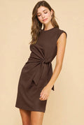 Mila Dress Brown: Brown