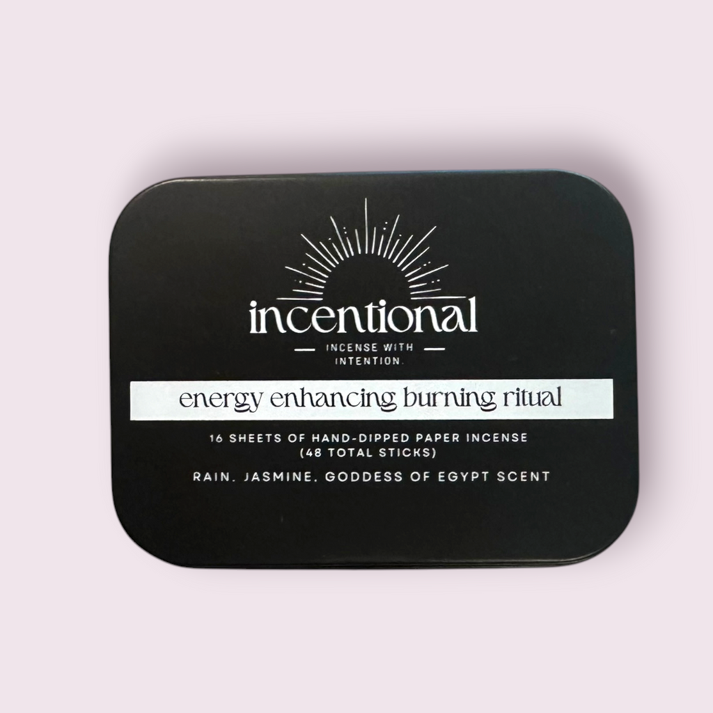 Incentional Energy Enhancing Paper Incense Kit 48 Sheets: Paper