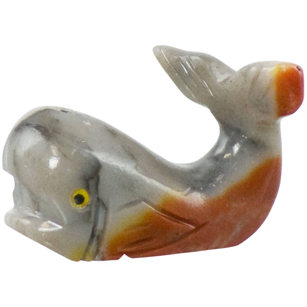 Spirit Animal 1.25-inch Whale Dolomite