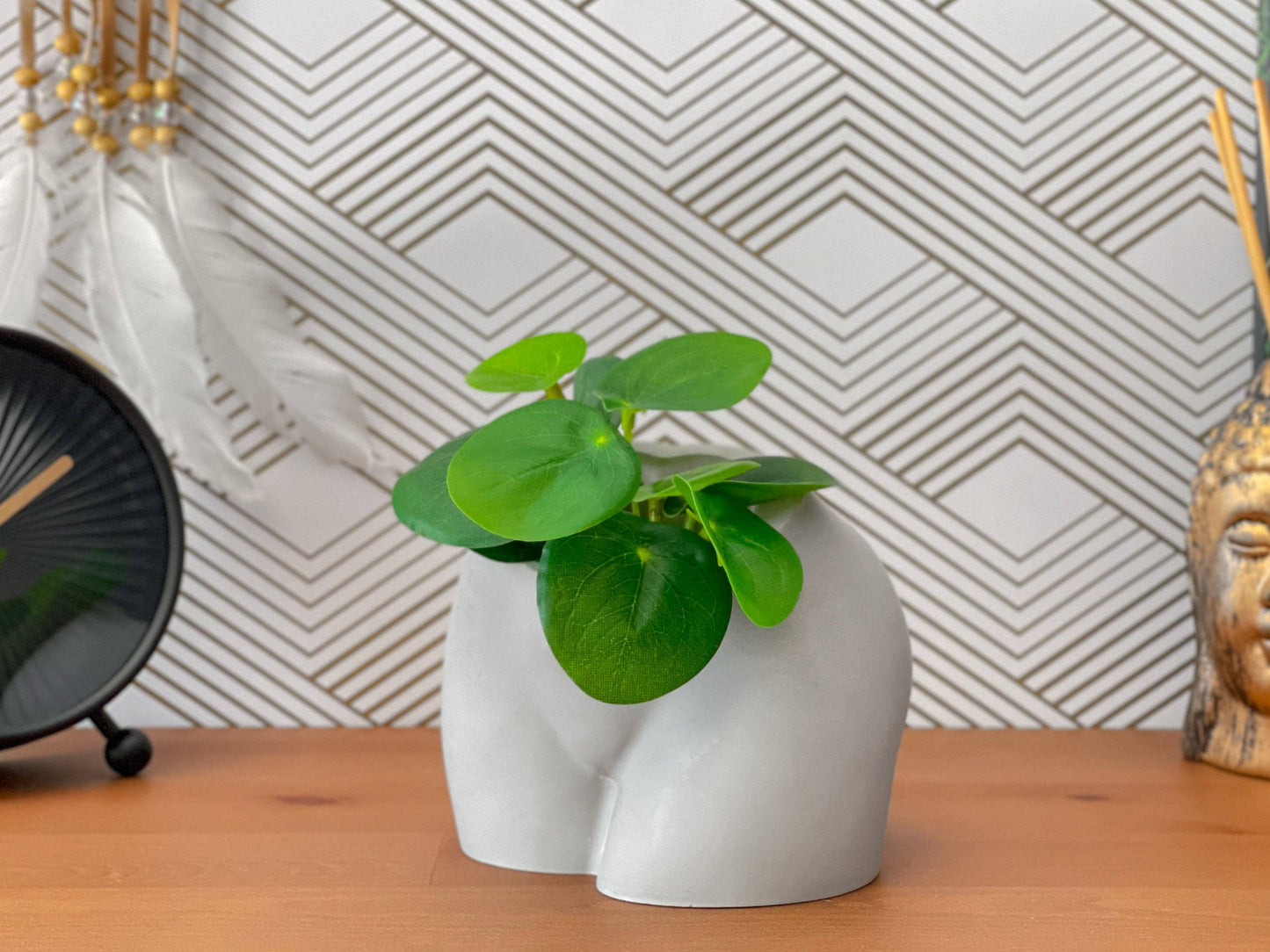 Butt Planter, Woman Booty Pot, Boob Body Planter Female Vase