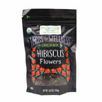 Hibiscus Flowers, Certified Organic, Kosher, Non-ETO 5.82 Oz
