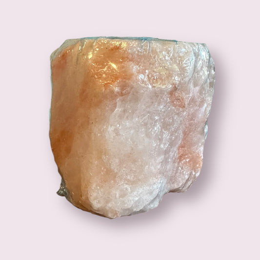 T-light Holder Rough Salt Lamp