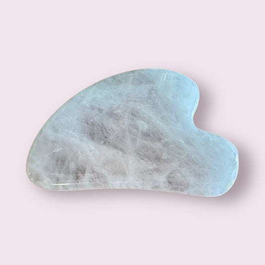 Gua Sha Stone | Facial Stone: Rose Quartz