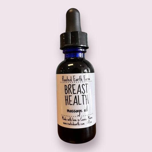 Breast Health Massage Oil - 1 oz